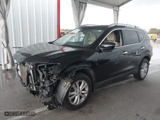 2015 Nissan Rogue S with VIN KNMAT2MT5FP502160, listed as a IAAI auction lot 41947071 with 112,056 mi miles. Bid and sale history available at carsss.com. Image 2.