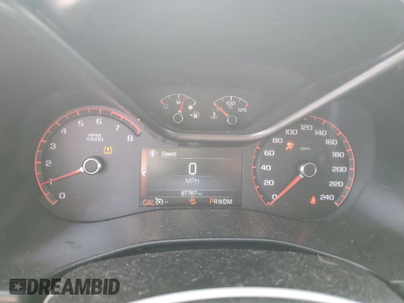 2015 GMC Canyon 4WD SLT with VIN 1GTG6CE31F1243580, listed as a Copart auction lot 47834315 with 87,767 mi miles and Salvage Title. Bid and sale history available at carsss.com. Image 9.