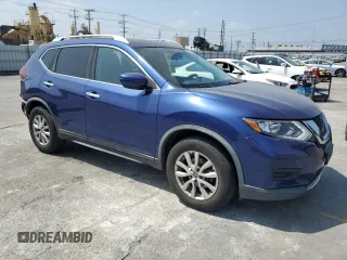 2020 Nissan Rogue SV with VIN KNMAT2MT6LP519478, listed as a Copart auction lot 58825495 with 42,042 mi miles and Salvage title. Bid and sale history available at DreamBid. Image 4.