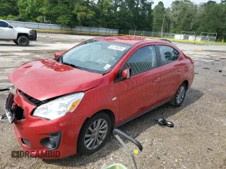 2019 Mitsubishi Mirage G4 ES with VIN ML32F3FJ3KHF00768, listed as a Copart auction lot 61748204 with 46,337 mi miles and Salvage Title. Bid and sale history available at carsss.com. Image 1.