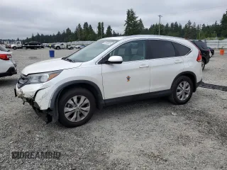 2013 Honda CR-V EX-L z VIN 5J6RM4H74DL056767, wystawiony jako Copart lot #59585555 z przebiegiem 116 607 mil mil oraz Szkoda całkowita • Salvage title. Historia ofert i sprzedaży dostępna na DreamBid. Obrazek 1.