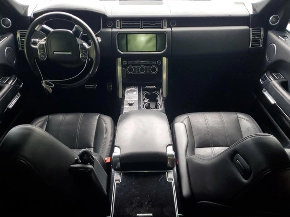 2016 Land Rover Range Rover Supercharged with VIN SALGS3EF1GA244616, listed as a Copart auction lot 47232395 with 115,431 mi miles and Salvage Title. Bid and sale history available at carsss.com. Image 8.