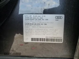 2014 Audi SQ5 Premium Plus with VIN WA1CGAFPXEA083029, listed as a Copart auction lot 53334305 with 132,854 mi miles and Salvage Title. Bid and sale history available at carsss.com. Image 15.