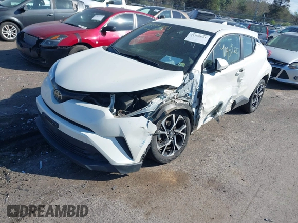 2018 Toyota C-HR XLE with VIN JTNKHMBX3J1011066, listed as a IAAI auction lot 41902651 with 66,874 mi miles. Bid and sale history available at carsss.com. Image 2.