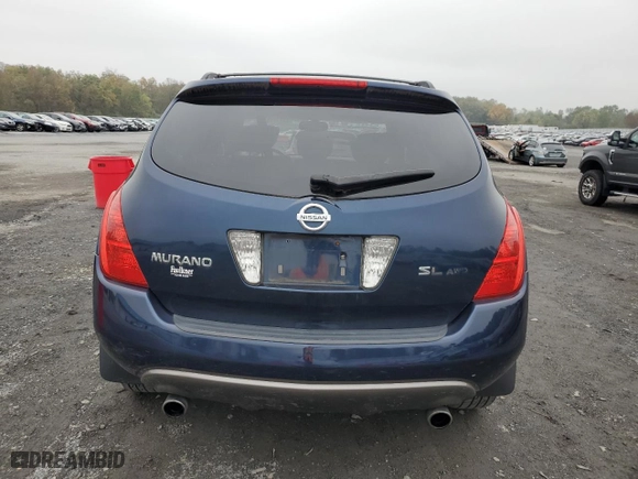 2003 Nissan Murano SE with VIN JN8AZ08W73W223113, listed as a Copart auction lot 73712034 with 129,383 mi miles and Clean Title. Bid and sale history available at carsss.com. Image 6.