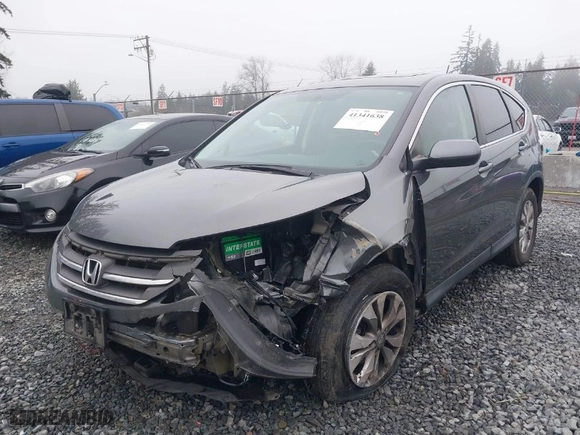 2013 Honda CR-V EX with VIN 2HKRM4H50DH674385, listed as a IAAI auction lot 41341638 with 165,257 mi miles. Bid and sale history available at carsss.com. Image 6.