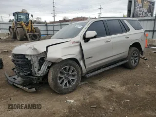 2023 Chevrolet Tahoe Z71 with VIN 1GNSKPKL9PR370198, listed as a Copart auction lot 86355624 with 40,386 mi miles and Salvage title. Bid and sale history available at DreamBid. Image 1.
