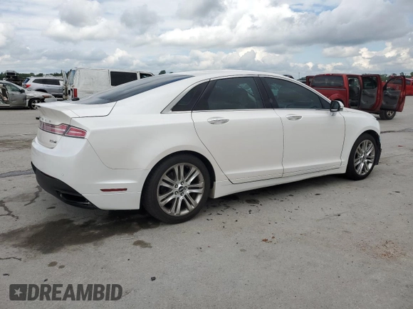 2015 Lincoln MKZ z VIN 3LN6L2J90FR601908, wystawiony jako Copart lot #55516355 z przebiegiem 127 487 mil mil oraz Szkoda całkowita • Salvage title. Historia ofert i sprzedaży dostępna na DreamBid. Obrazek 3.