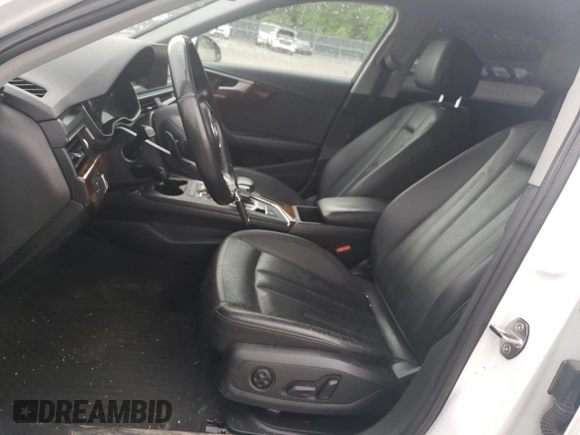 2019 Audi A4 Premium with VIN WAUDNAF42KA037712, listed as a Copart auction lot 54395215 with 65,475 mi miles and Clean Title. Bid and sale history available at DreamBid. Image 7.