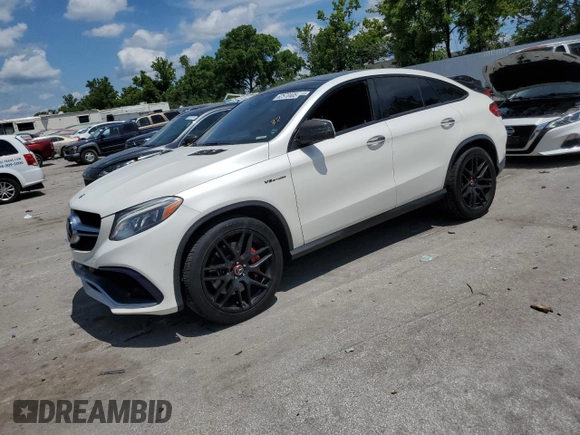 2016 Mercedes-Benz GLE 63 S AMG with VIN 4JGED7FB3GA038236, listed as a Copart auction lot 62570405 with 129,386 mi miles and Clean title. Bid and sale history available at DreamBid. Image 1.