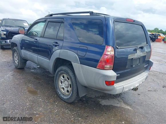 2003 Toyota 4Runner SR5 with VIN JTEZU14R638004274, listed as a IAAI auction lot 42108311 with 1 mi miles. Bid and sale history available at carsss.com. Image 3.