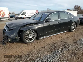 2024 Mercedes-Benz S 580 с VIN W1K6G7GB8RA270094, выставлен на аукционе Copart как лот 78233864 с пробегом 3 565 миль миль и Списание • Salvage title. История ставок и продаж доступна на DreamBid. Изображение 1.