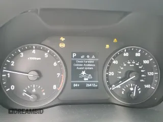 2020 Hyundai Accent Limited with VIN 3KPC34A69LE097998, listed as a Copart auction lot 74094674 with 26,412 mi miles and Salvage Title. Bid and sale history available at carsss.com. Image 9.