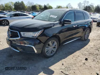 2017 Acura MDX Technology z VIN 5J8YD4H5XHL000405, wystawiony jako Copart lot #52249395 z przebiegiem 103 531 mil mil oraz Szkoda całkowita • Salvage title. Historia ofert i sprzedaży dostępna na DreamBid. Obrazek 1.