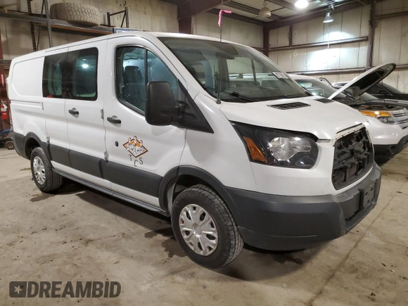 2017 Ford Transit with VIN 1FTYR1ZM9HKA84842, listed as a Copart auction lot 87729015 with 126,739 mi miles and Salvage Title. Bid and sale history available at DreamBid. Image 4.