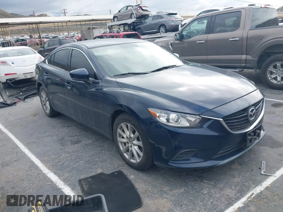 2017 Mazda 6 Sport with VIN JM1GL1U51H1156104, listed as a IAAI auction lot 41769388 with 121,405 mi miles and . Bid and sale history available at DreamBid. Image 1.