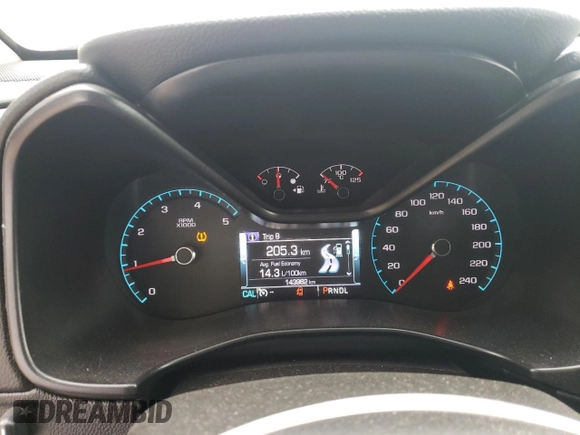 2018 Chevrolet Colorado 4WD LT with VIN 1GCPTCE15J1326817, listed as a Copart auction lot 57377435 with 143,962 mi miles and Salvage title. Bid and sale history available at DreamBid. Image 9.