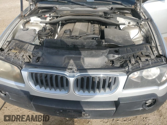 2005 BMW X3 3.0i with VIN WBXPA93465WD17225, listed as a Copart auction lot 72976984 with 165,443 mi miles and Clean Title. Bid and sale history available at carsss.com. Image 12.