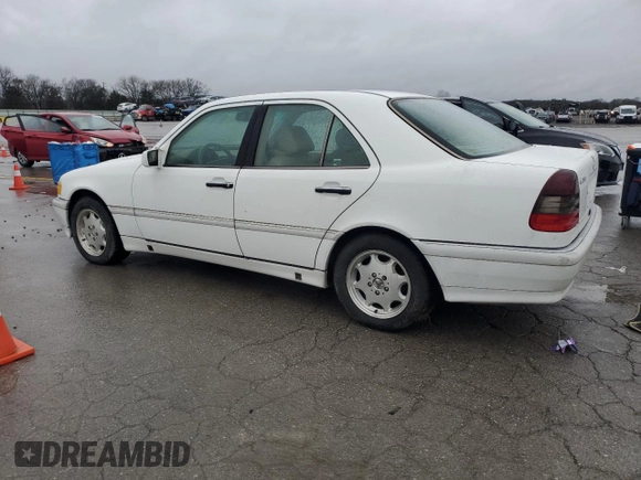 1998 Mercedes-Benz C 230/260/280/320 with VIN WDBHA23G1WA558025, listed as a Copart auction lot 45115295 with 80,891 mi miles and Clean Title. Bid and sale history available at carsss.com. Image 2.