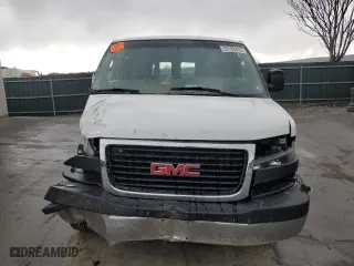 2017 GMC Savana Cargo Van with VIN 1GTW7AFF5H1143359, listed as a Copart auction lot 53189835 with 114,245 mi miles and Salvage Title. Bid and sale history available at carsss.com. Image 5.