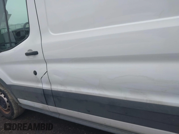 2021 Ford Transit Cargo with VIN 1FTBR1X83MKA49560, listed as a IAAI auction lot 41657997 with 44,518 mi miles and . Bid and sale history available at DreamBid. Image 14.