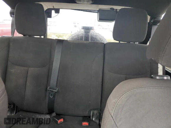2018 Jeep Wrangler JK Unlimited Sport S with VIN 1C4BJWDG2JL809600, listed as a Copart auction lot 76384474 with 0 mi miles and Non Repairable. Bid and sale history available at carsss.com. Image 10.