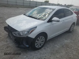 2021 Hyundai Accent SE with VIN 3KPC24A6XME138143, listed as a Copart auction lot 60168165 with 109,048 mi miles and Salvage title. Bid and sale history available at DreamBid. Image 1.