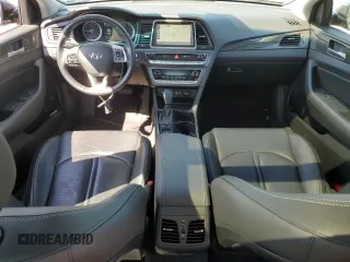 2019 Hyundai Sonata SEL with VIN 5NPE34AF2KH812512, listed as a Copart auction lot 53405175 with 35,722 mi miles and Salvage Title. Bid and sale history available at DreamBid. Image 8.