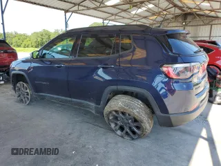 2021 Jeep Compass 80th Anniversary with VIN 3C4NJDEB6MT584434, listed as a Copart auction lot 63204775 with 77,210 mi miles and Salvage title. Bid and sale history available at DreamBid. Image 2.