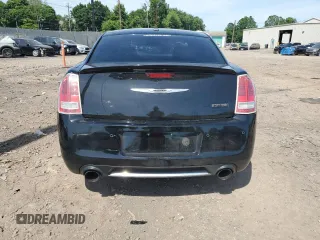 2012 Chrysler 300 SRT8 with VIN 2C3CCAFJ6CH800641, listed as a Copart auction lot 61313094 with 107,426 mi miles and Salvage Title. Bid and sale history available at carsss.com. Image 6.