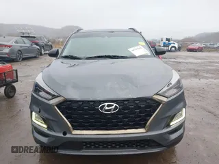 2019 Hyundai Tucson Ultimate with VIN KM8J3CAL2KU929121, listed as a IAAI auction lot 40793502 with 142,846 mi miles. Bid and sale history available at carsss.com. Image 6.