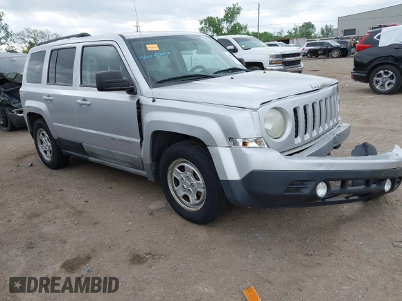 2011 Jeep Patriot Sport with VIN 1J4NT1GA1BD108246, listed as a IAAI auction lot 42010042 with 118,472 mi miles and . Bid and sale history available at carsss.com. Image 1.