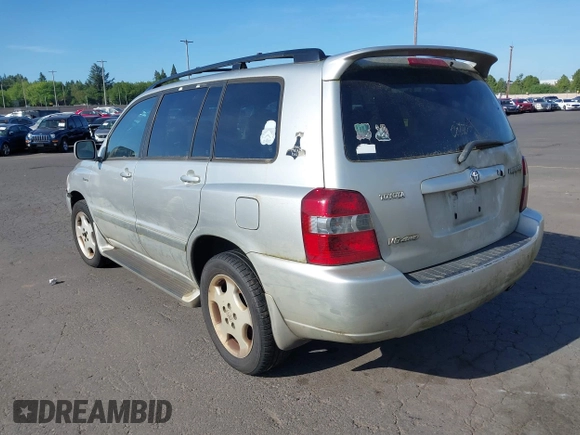 2005 Toyota Highlander z VIN JTEEP21A350115778, wystawiony jako IAAI lot #42216425 z przebiegiem Nie podano mil oraz . Historia ofert i sprzedaży dostępna na DreamBid. Obrazek 3.