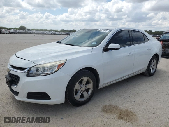2016 Chevrolet Malibu Limited LT with VIN 1G11C5SA8GF150226, listed as a Copart auction lot 72629534 with 90,125 mi miles and Salvage Title. Bid and sale history available at carsss.com. Image 1.