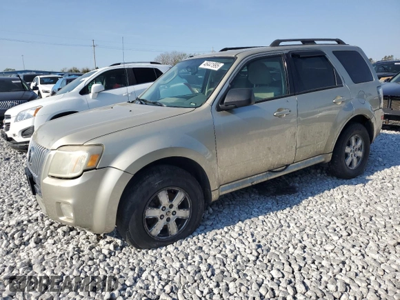 2010 Mercury Mariner with VIN 4M2CN9BG5AKJ11799, listed as a Copart auction lot 46441995 with 125,871 mi miles and Salvage Title. Bid and sale history available at DreamBid. Image 1.