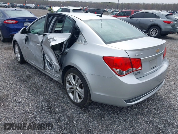 2011 Chevrolet Cruze LTZ with VIN 1G1PH5S95B7244973, listed as a IAAI auction lot 41962705 with 89,559 mi miles and . Bid and sale history available at DreamBid. Image 3.