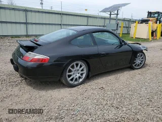 2001 Porsche 911 Carrera with VIN WP0AA29951S623229, listed as a Copart auction lot 55131005 with 122,705 mi miles and Salvage Title. Bid and sale history available at carsss.com. Image 3.