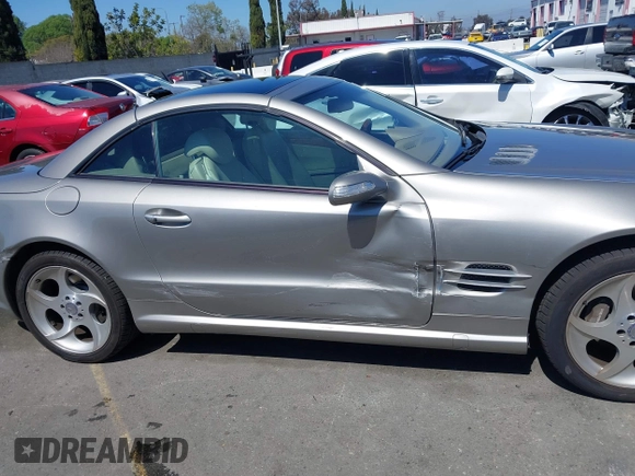 2004 Mercedes-Benz SL 500 with VIN WDBSK75F64F072167, listed as a IAAI auction lot 41862494 with 68,025 mi miles and . Bid and sale history available at DreamBid. Image 13.