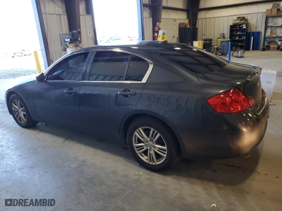 2011 Infiniti G25 Sedan x with VIN JN1DV6AR6BM653112, listed as a Copart auction lot 41620735 with 153,489 mi miles and Salvage Title. Bid and sale history available at carsss.com. Image 2.