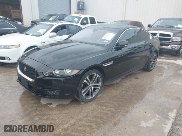2017 Jaguar XE 35t Premium with VIN SAJAJ4BV8HA967951, listed as a IAAI auction lot 42032927 with 1 mi miles. Bid and sale history available at carsss.com. Image 17.