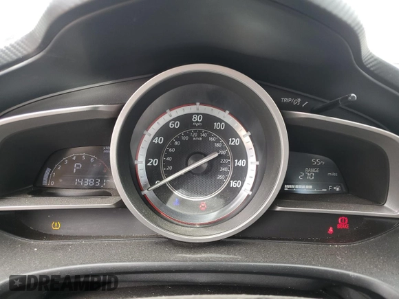 2015 Mazda 3 i Sport with VIN 3MZBM1U79FM193777, listed as a Copart auction lot 49738275 with 143,831 mi miles and Salvage Title. Bid and sale history available at carsss.com. Image 9.
