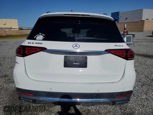 2022 Mercedes-Benz GLE 450 with VIN 4JGFB5KB1NA602144, listed as a Copart auction lot 51381415 with 41,957 mi miles and Salvage title. Bid and sale history available at DreamBid. Image 6.