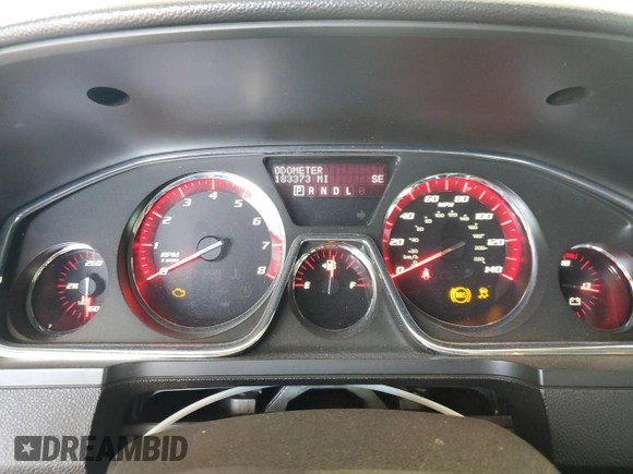 2013 GMC Acadia SLT with VIN 1GKKRRKD7DJ215186, listed as a Copart auction lot 48589585 with 183,373 mi miles and Salvage Title. Bid and sale history available at carsss.com. Image 9.