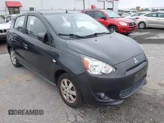 2014 Mitsubishi Mirage ES with VIN ML32A4HJ4EH015798, listed as a IAAI auction lot 42725401 with 131,140 mi miles and . Bid and sale history available at DreamBid. Image 1.