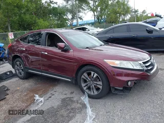 2014 Honda Crosstour EX with VIN 5J6TF1H37EL001369, listed as a IAAI auction lot 41997734 with 85,014 mi miles and . Bid and sale history available at DreamBid. Image 1.