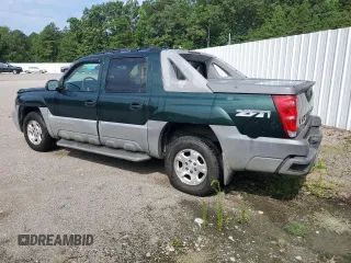 2002 Chevrolet Avalanche with VIN 3GNEK13T12G154265, listed as a Copart auction lot 62319654 with 248,189 mi miles and Clean Title. Bid and sale history available at carsss.com. Image 2.