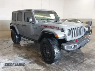 2022 Jeep Wrangler Unlimited Rubicon z VIN 1C4JJXFG8NW239041, wystawiony jako IAAI lot #41680589 z przebiegiem 32 748 mil mil oraz . Historia ofert i sprzedaży dostępna na DreamBid. Obrazek 1.