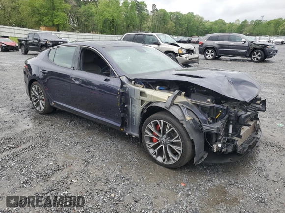 2020 Kia Stinger GT with VIN KNAE35LC5L6086551, listed as a Copart auction lot 51924835 with 67,619 mi miles and Salvage Title. Bid and sale history available at carsss.com. Image 4.