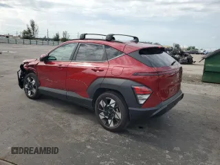 2024 Hyundai Kona SEL with VIN KM8HB3ABXRU103104, listed as a Copart auction lot 59023075 with 9,740 mi miles and Salvage title. Bid and sale history available at DreamBid. Image 2.