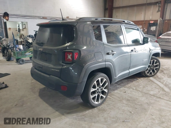 2022 Jeep Renegade Limited with VIN ZACNJDD15NPN81149, listed as a IAAI auction lot 41275483 with 32,154 mi miles and . Bid and sale history available at DreamBid. Image 4.